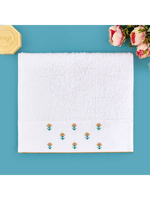 Evidea Soft Urban Delight Braga El Havlusu - Ekru / Hardal - 30x50 cm - S000511882-5376