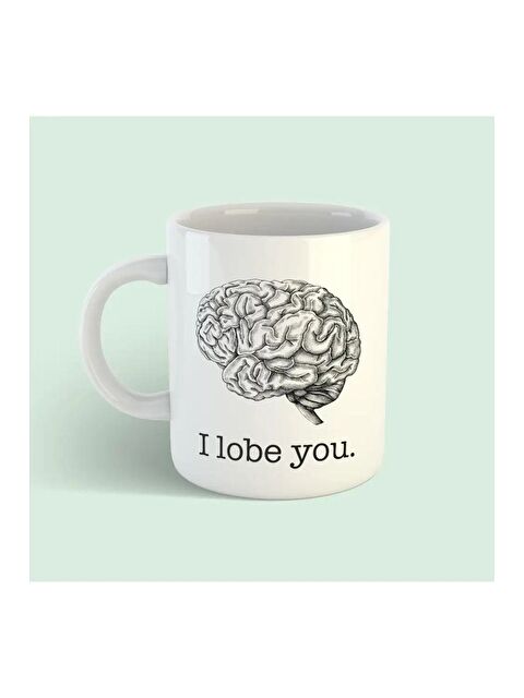 Bikutumutluluk Doktor Kupa - Doodle I Lobe You Kupa - S000180704-23173