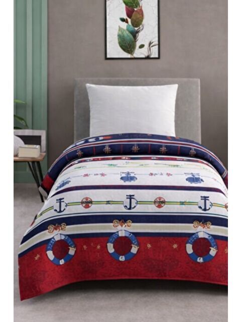 Mulberry Tek Kişilik Pike Yatak Örtüsü %100 Pamuk 170x230