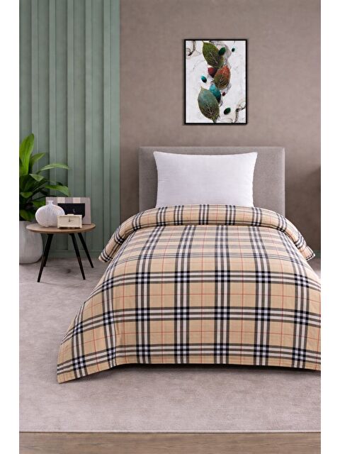 Mulberry Tek Kişilik Pike Yatak Örtüsü %100 Pamuk 170x230