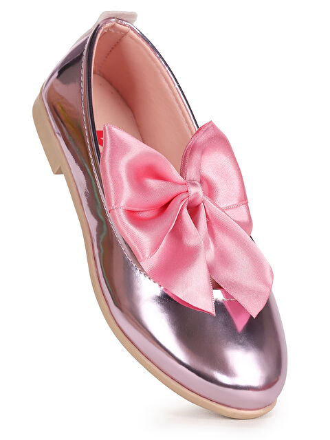 Kiko Kids Tari Ayna Fiyonk Lastikli Kız Çocuk Babet Ayakkabı - S000342424-20024