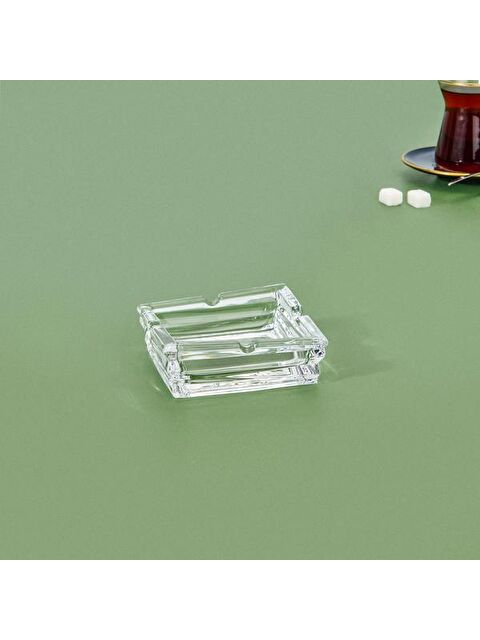 Deli Glassware Ware Cam Küllük - Şeffaf - 10x3,5 cm