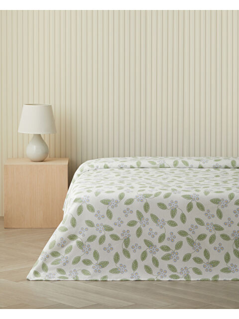 English Home Autumn Whisper Çift Kişilik Pike 200x220 cm Yeşil - S000528065-18194