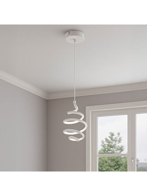 Nisa Luce Sirena Ledli Avize - Sarı / Işığı / Beyaz