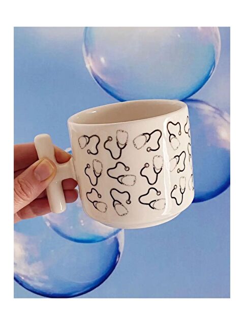 Bikutumutluluk Steteskop Doktora Hediye Kupa Fincan - S000180721-23173