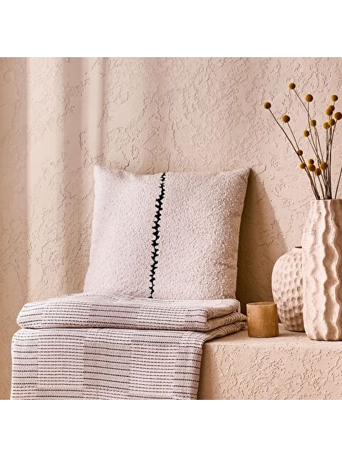 Evidea Soft Ravina Kırlent - Ekru - 45x45 cm - S000511919-19965