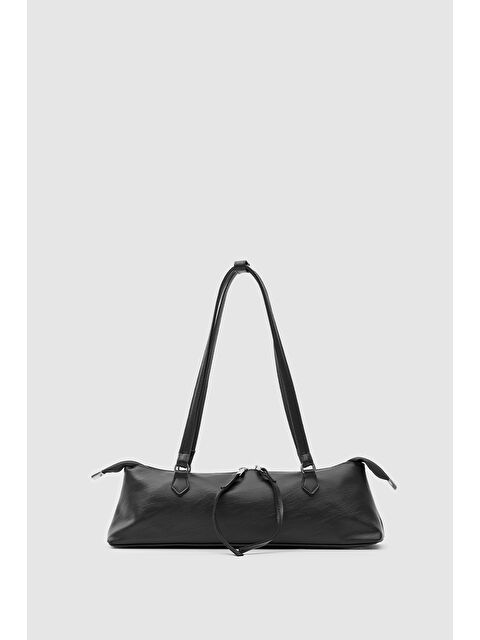 Shulebags Core Basic Omuz Baget Çanta Siyah