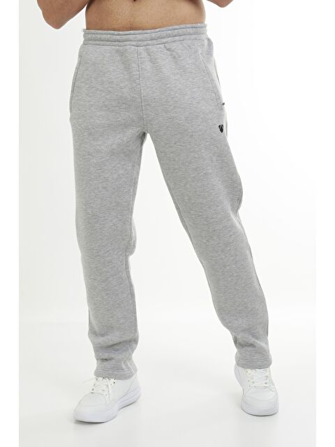 Marco Ferry Erkek Kışlık 3 İplik Eşofman Altı Gri M. 201302-G - S000522196-74