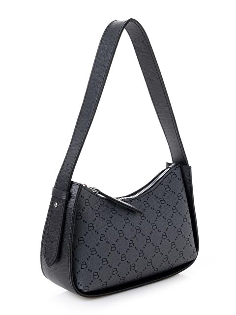 Lucky Bees Desenli Baget Kadın El ve Omuz Çantası - S000197935-37188