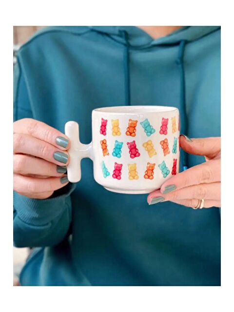 Bikutumutluluk Jelibon Ayıcık Gummy Bear Hediye Kupa Fincan - S000180745-23173