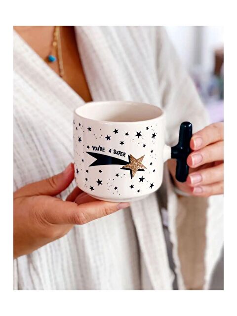 Bikutumutluluk You Are A Siyah Hediye Kupa Fincan - S000180534-23173