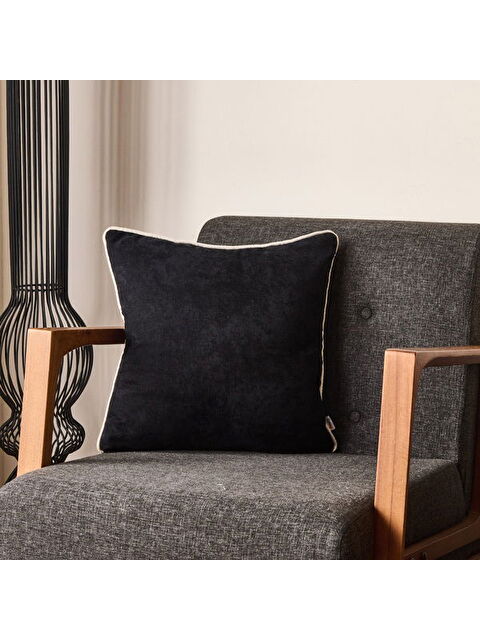 Evidea Soft Asas Kırlent - Siyah - 45x45 cm - S000511976-19351