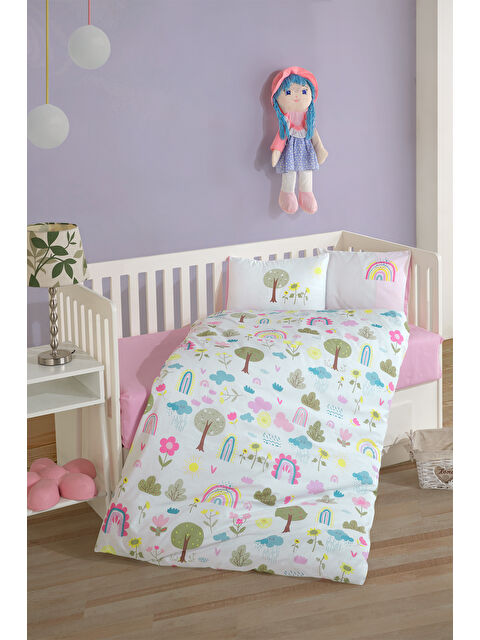 Clasy %100 Pamuk Bebek Nevresim Takımı Sun Flower - S000342809-20024