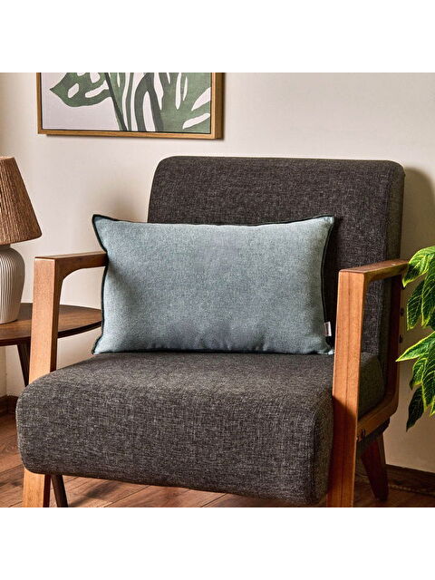 Evidea Soft Oras Kırlent - Mavi - 35x55 cm - S000511984-17234