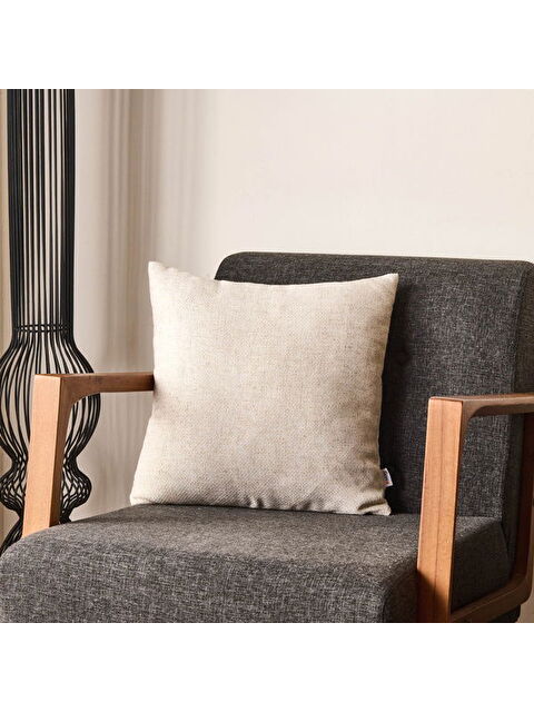 Evidea Soft Emas Kırlent - Ekru - 45x45 cm - S000511988-19965