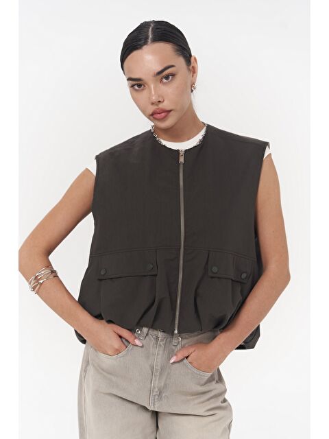 Mai Collection Hardy Antrasit Bomber Yelek - S000296261-29666