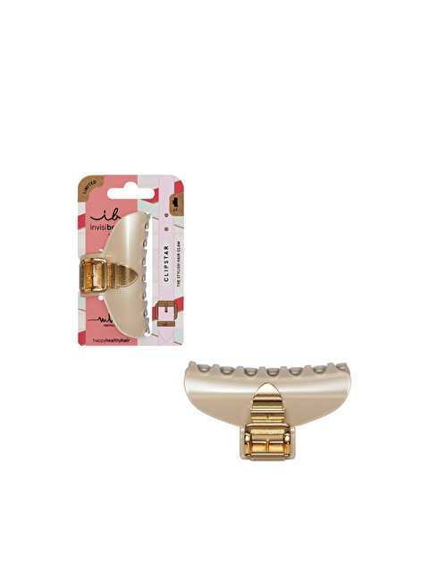 InvisiBooble Clipstar MHS Golden Clasp M Kıskaçlı Saç Tokası - S000257130-27074