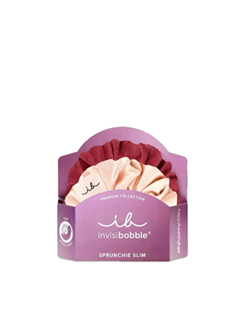 InvisiBooble Sprunchie Slim Premium You Make Me Blush 2'li Saç Tokası - S000257133-27074