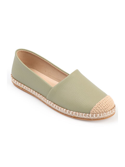 Capone Outfitters Pasarella Cilt Kadın Espadril - S000302493-19416