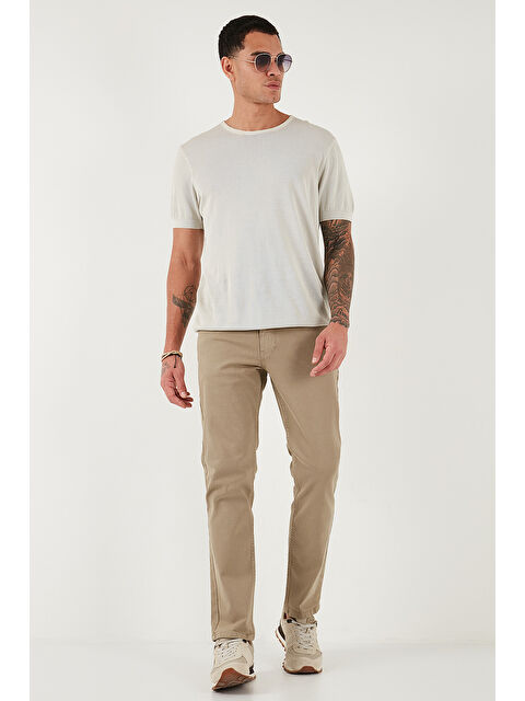 Buratti Pamuklu Comfort Fit Normal Bel Boru Paça Jeans 4412C19TEXAS - S000497898-19928