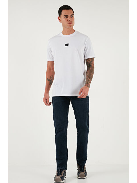 Buratti Streç Pamuklu Comfort Fit Yüksek Bel Boru Paça Jeans 4412C27TEXAS - S000497916-21164