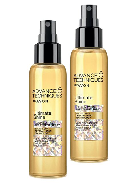 AVON Advance Techniques Parlaklık Veren Saç Bakım Spreyi 100 Ml. İkili Set - S000188817-10231