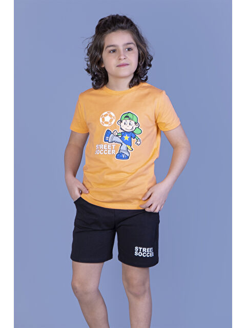 Toontoykids Erkek Çocuk Baskılı Şortlu Takım - S000270998-20013