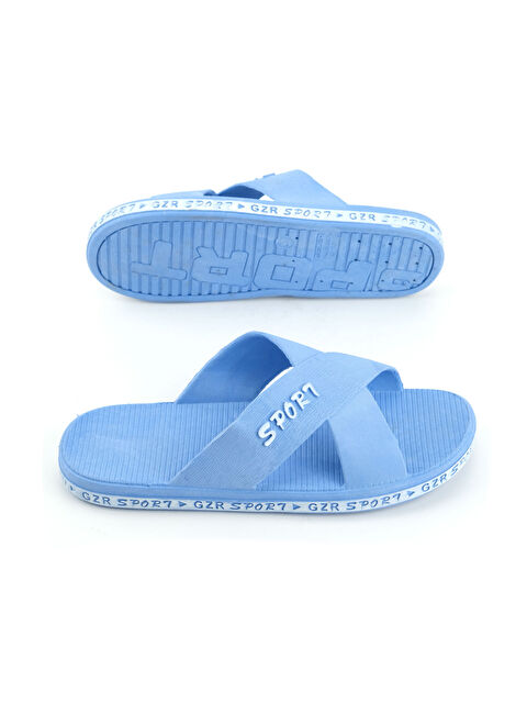 Gezer Erkek Yazlık Airblow Islak Zemine Uygun Günlük Ev Bahçe Havuz Terlik