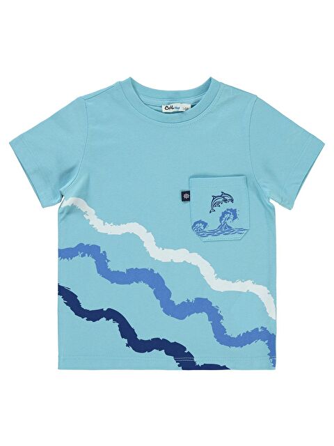 Civil Boys Erkek Çocuk Tişört 2-5 Yaş Mavi - S000198505-17234