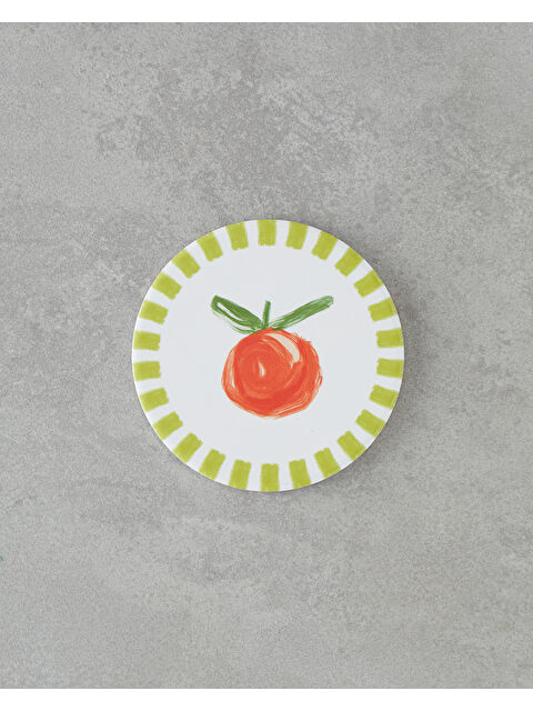 English Home Orange Seramik Bardak Altlığı 11 cm Yeşil - S000502047-18194