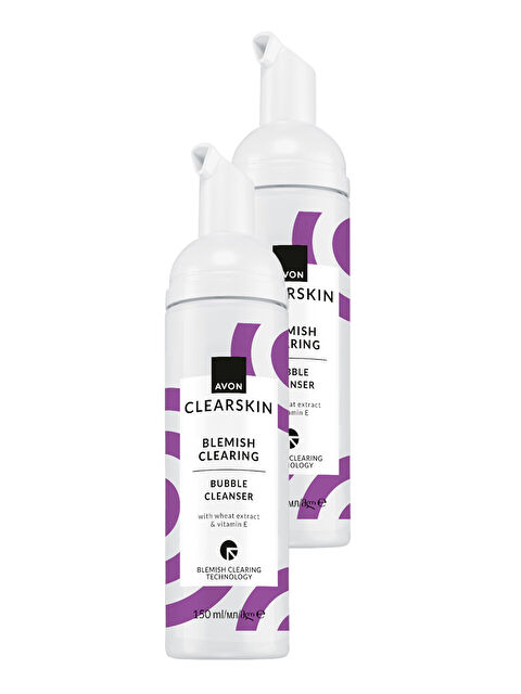 AVON Clearskin Blemish Arındırıcı Köpük Temizleyici  150 Ml. İkili Paket - S000511994-10231
