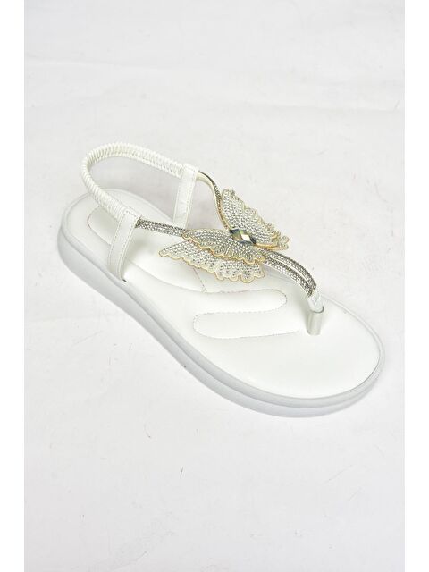 Fox Shoes S4040860 Beyaz Kadın Sandalet - S000169050-20063