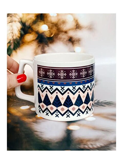 Bikutumutluluk Boho Ağaçlar Hediye Kupa Fincan - S000180781-23173