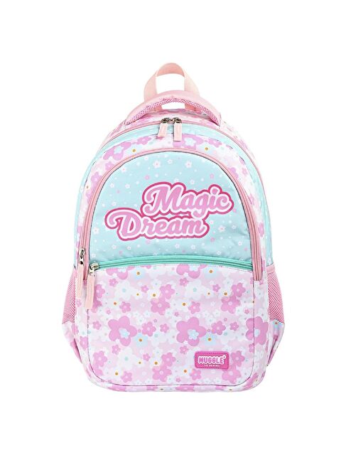 Muggle 3 Bölmeli Magic Dream Okul Sırt Çantası Pembe (MU-9012) - S000249971-20024