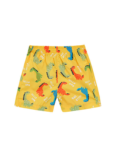Neopy UV Korumalı Erkek Bebek Deniz Şortu Havuz Şortu 5121 Dinozor Sarı - S000388712-20072