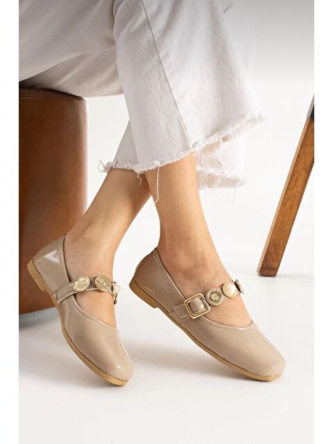 Oksit Wens Hafif Ses Yapmaz Toka Detaylı Günlük Ev Ofis Kadın Babet - S000404566-26429