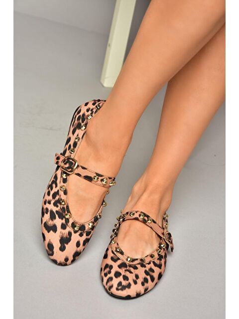 Fox Shoes T820841104 Taba Kadın Babet - S000314531-37323