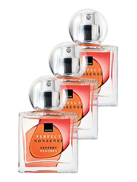 AVON Perfect Nonsense Peppery Peaches Kadın Parfüm Edp 50 Ml. Üçlü Paket - S000512032-10231