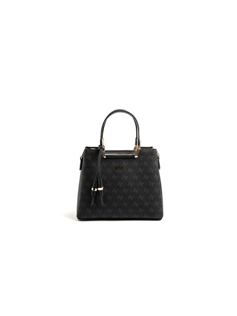 Silver Polo Kadın Omuz Çantası 969-46416 SILVER POLO BAYAN ÇANTASI M178 SİYAH-MAT SİYAH - S000507982-19351