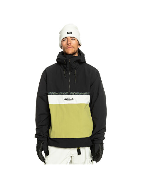 Quiksilver Steeze Unisex Siyah Snowboard Ceketi Kayak Montu - S000489973-19351