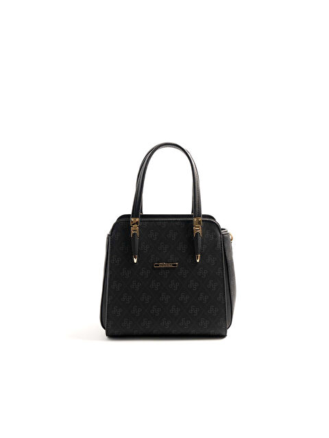 Silver Polo Kadın Omuz Çantası 1136-46546 SILVER POLO BAYAN ÇANTASI M178 SİYAH-MAT SİYAH - S000507987-19351