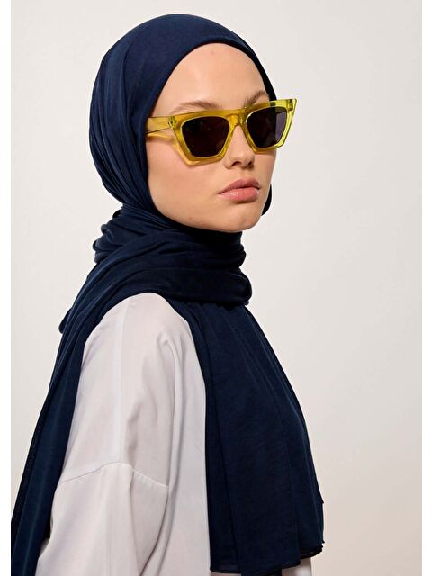 Mayovera Tasarım Mayo Tesettür Şal - Lacivert - S000507998-21164