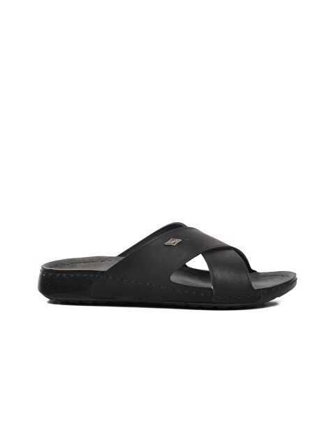 Ayakmod Siyah Erkek Terlik 80-959