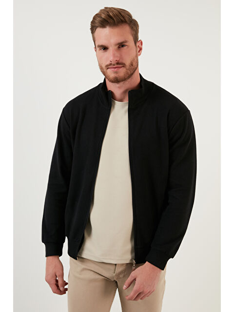 Buratti Pamuklu Regular Fit Fermuarlı Dik Yaka Hırka 4562103W4 - S000396650-19351