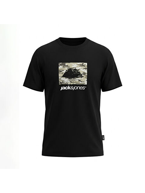 Jack & Jones Breeze Box Erkek Siyah Tişört