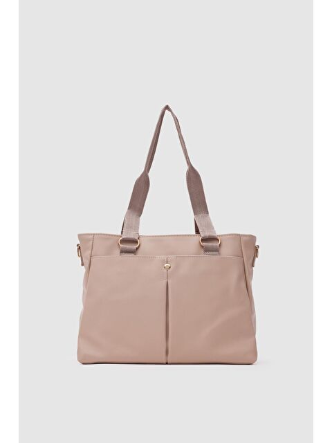Shulebags Pelot Cepli Omuz Çantası Bej - S000423568-19928