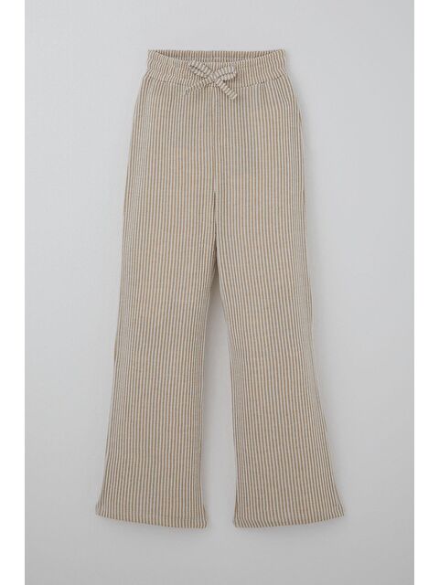 Breeze Kız Çocuk Pantolon Çizgili Fiyonk Bağcık Aksesuarlı Beli Lastik Detaylı Karışık Renk (4-8 Yaş) - S000512837-23173