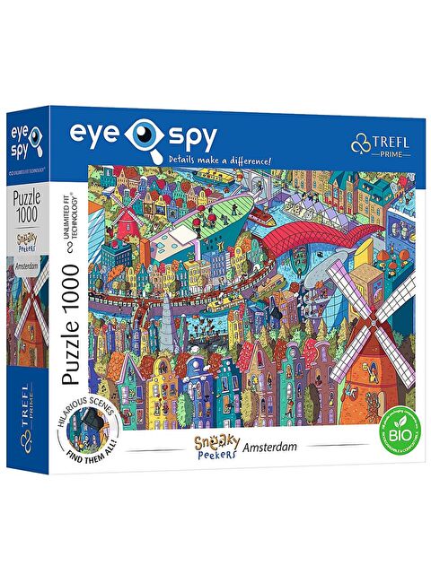 Vardem Oyuncak Trefl 1000 Parça Puzzle Amsterdam Hollanda (68,3x48cm) - Standart Standart