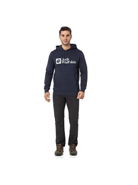 Jack Wolfskin Arthur Hoody Erkek Turuncu Kapüşonlu Sweatshirt - S000489848-21164