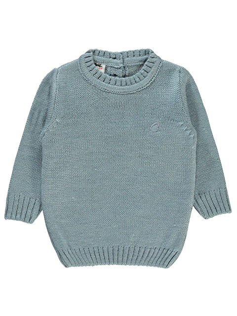 Civil Baby Erkek Bebek Triko Kazak 6-18 Ay Mavi - S000258271-17234